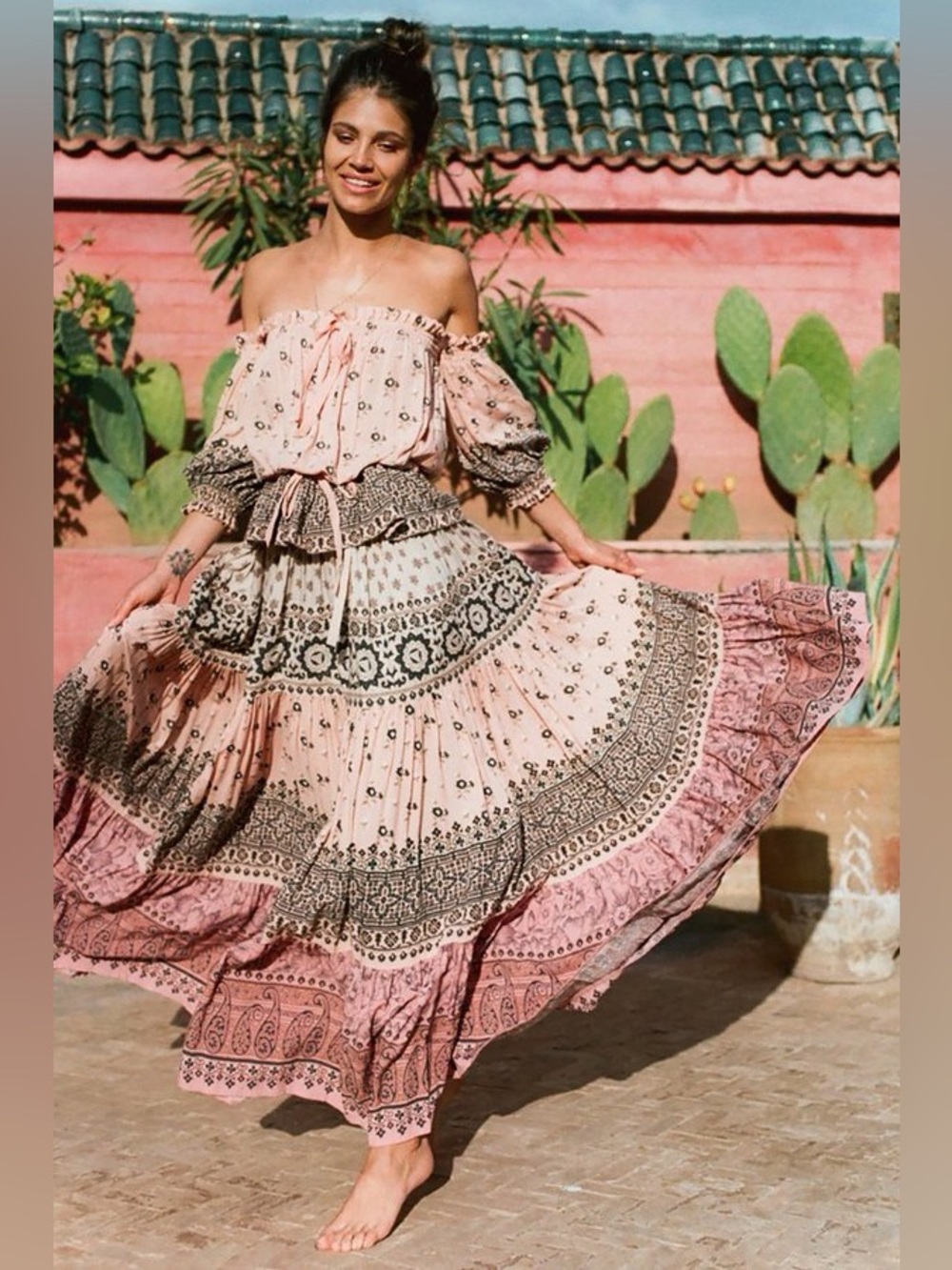 Spell Lionheart Maxi Skirt - Sundown